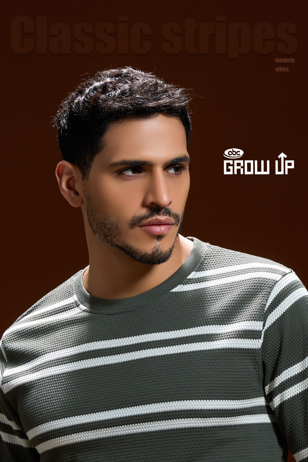 R 1395 Growup Striper Mens Tshirts Wholesaler India