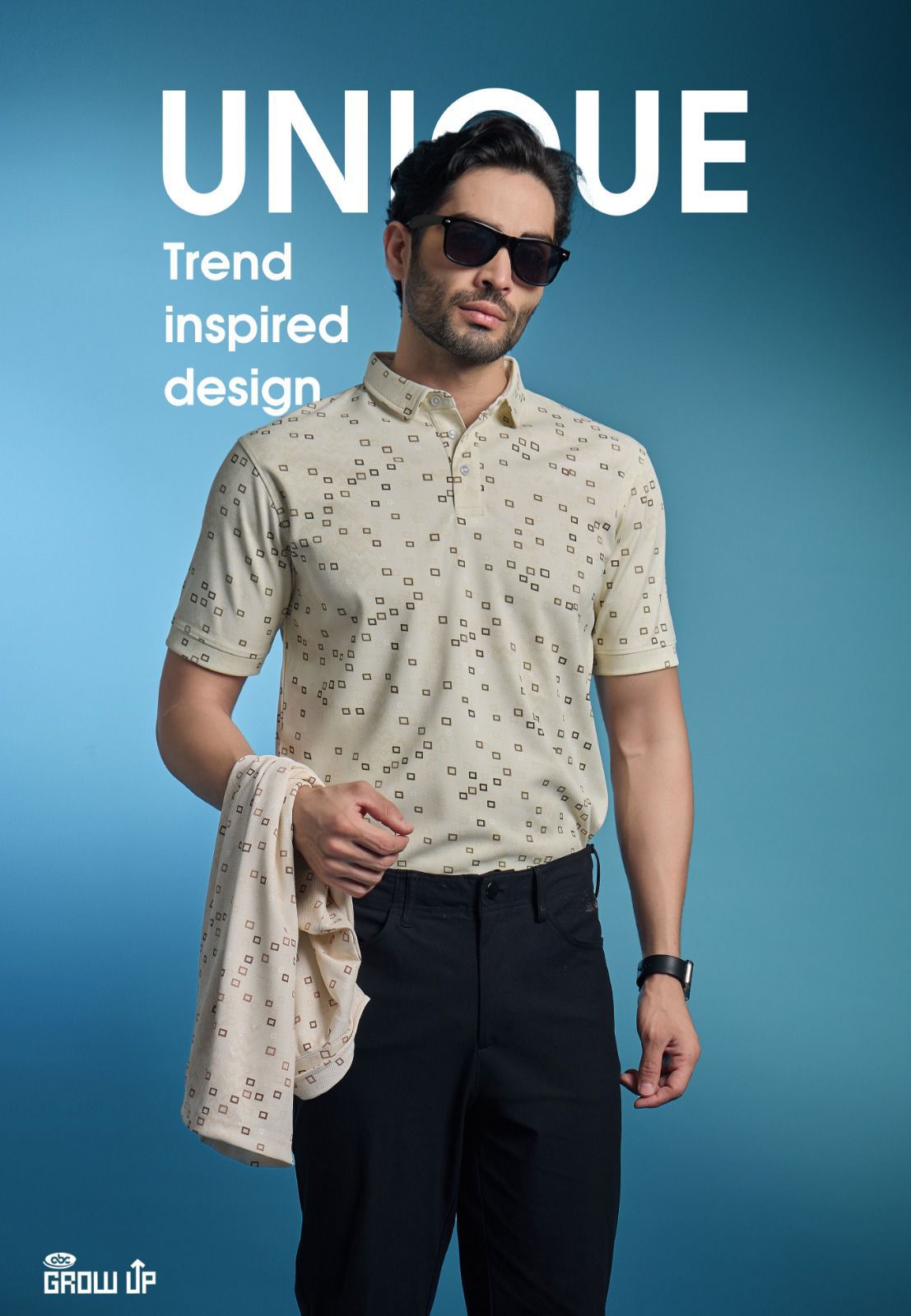 R 1438 Growup Aop Mens Tshirts Wholesaler Gujarat