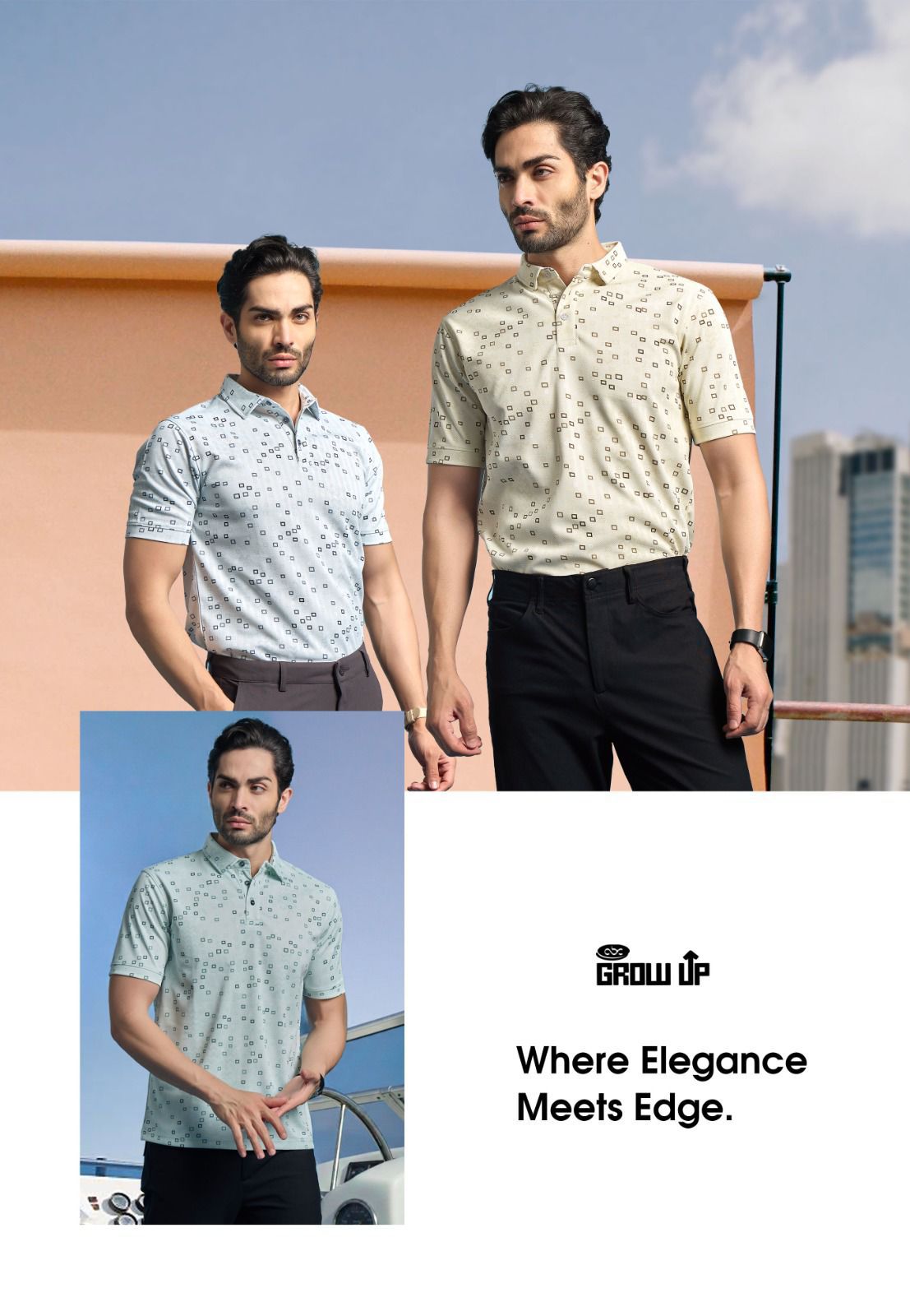 R 1438 Growup Aop Mens Tshirts Wholesaler Gujarat