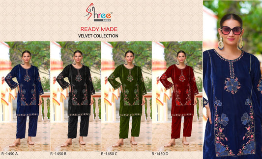 R 1450 Velvet Shree Fabs Co Ord Set Manufacturer