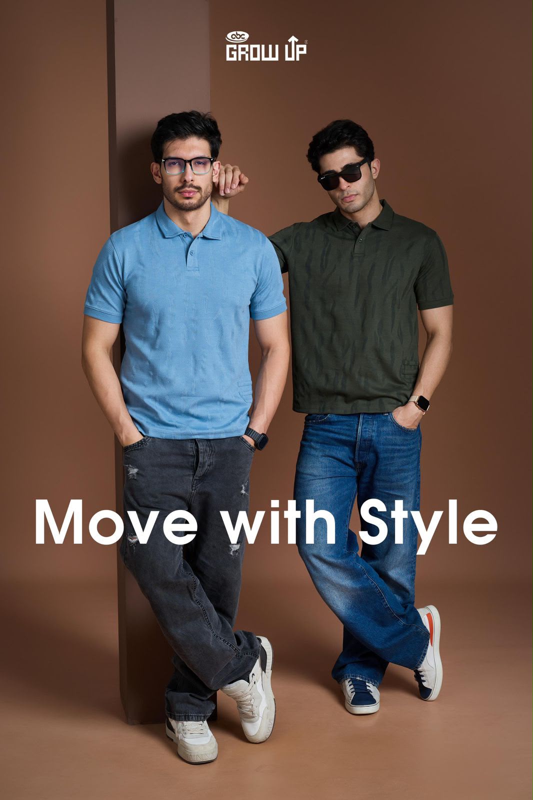 R 1456 Growup Knit Mens Tshirts Wholesaler India