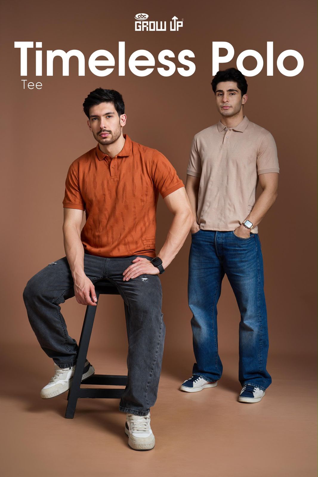 R 1456 Growup Knit Mens Tshirts Wholesaler India