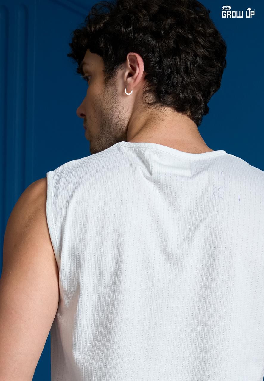 R 1513 Growup Knit Mens Tank Top Exporter India