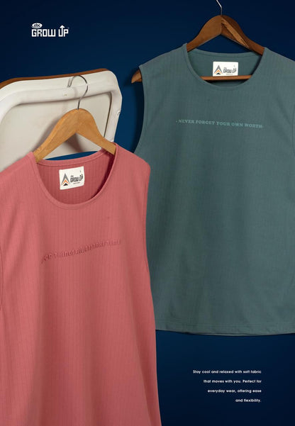 R 1513 Growup Knit Mens Tank Top Exporter India