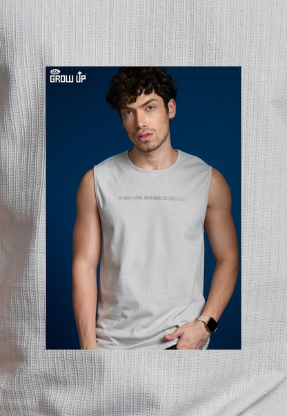 R 1513 Growup Knit Mens Tank Top Exporter India