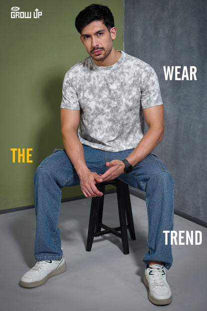R 1519 Growup Lycra Mens Tshirts Manufacturer Ahmedabad