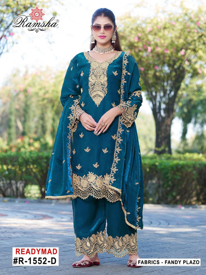 R 1522 Ramsha Pakistani Readymade Suits Exporter Ahmedabad