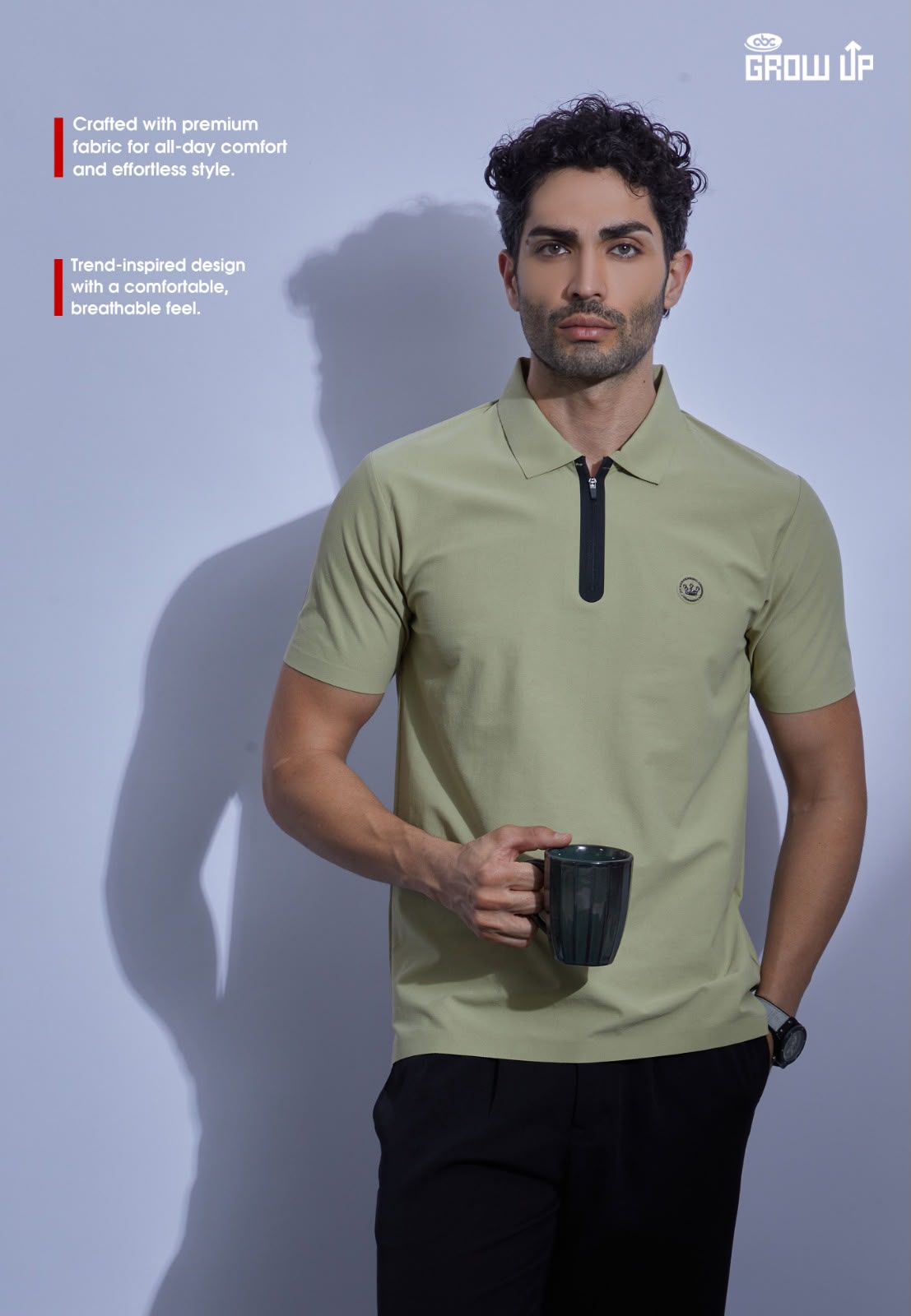 R 1549 Growup Imported Mens Tshirts Manufacturer India