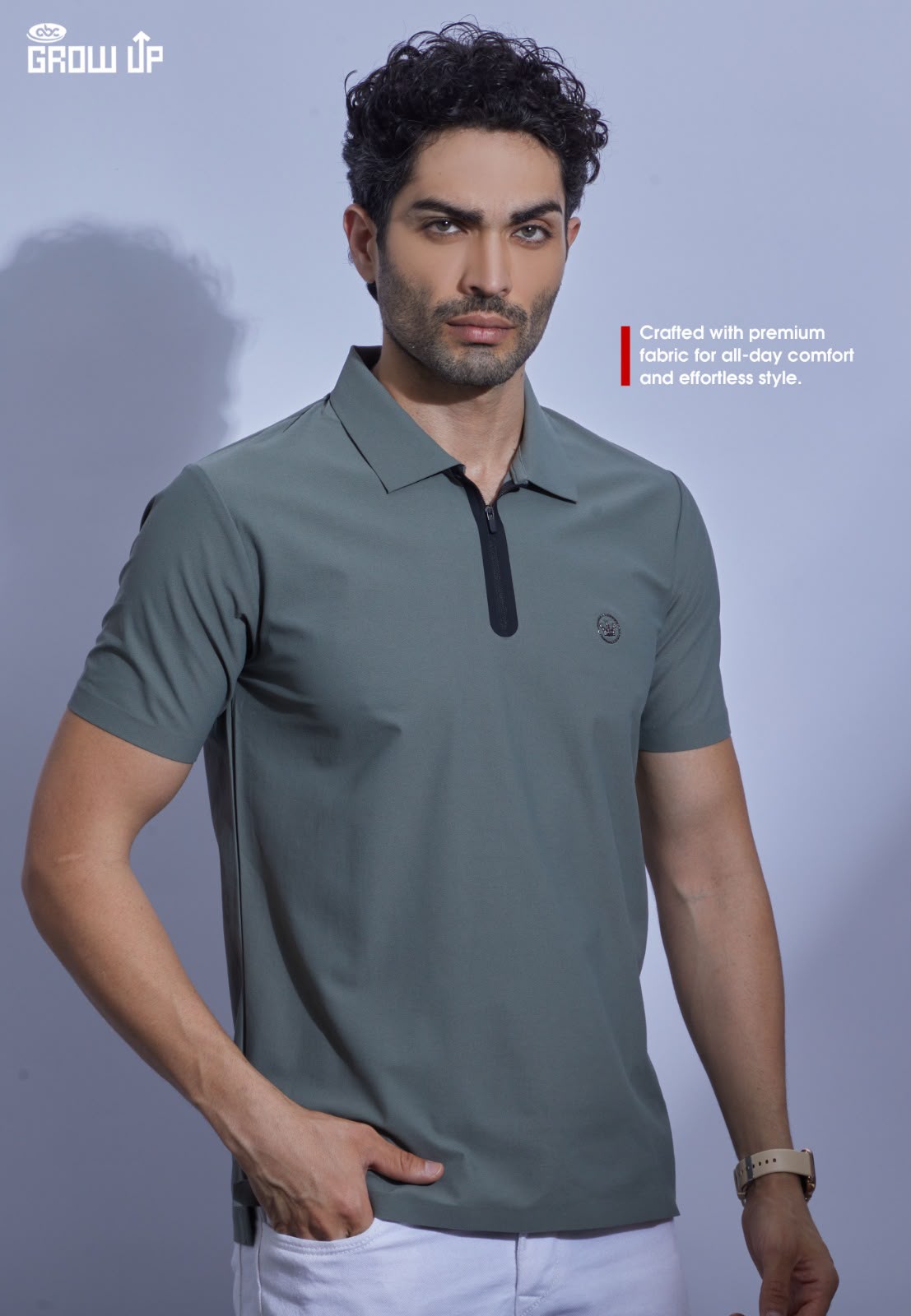 R 1549 Growup Imported Mens Tshirts Manufacturer India