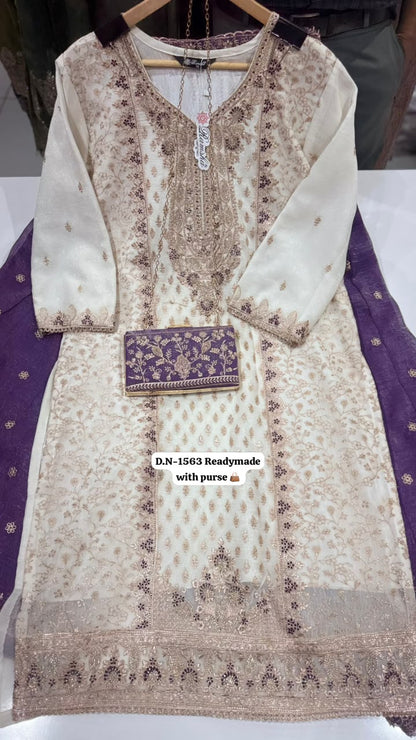 R 1563 Nx Ramsha Pakistani Readymade Suits Exporter