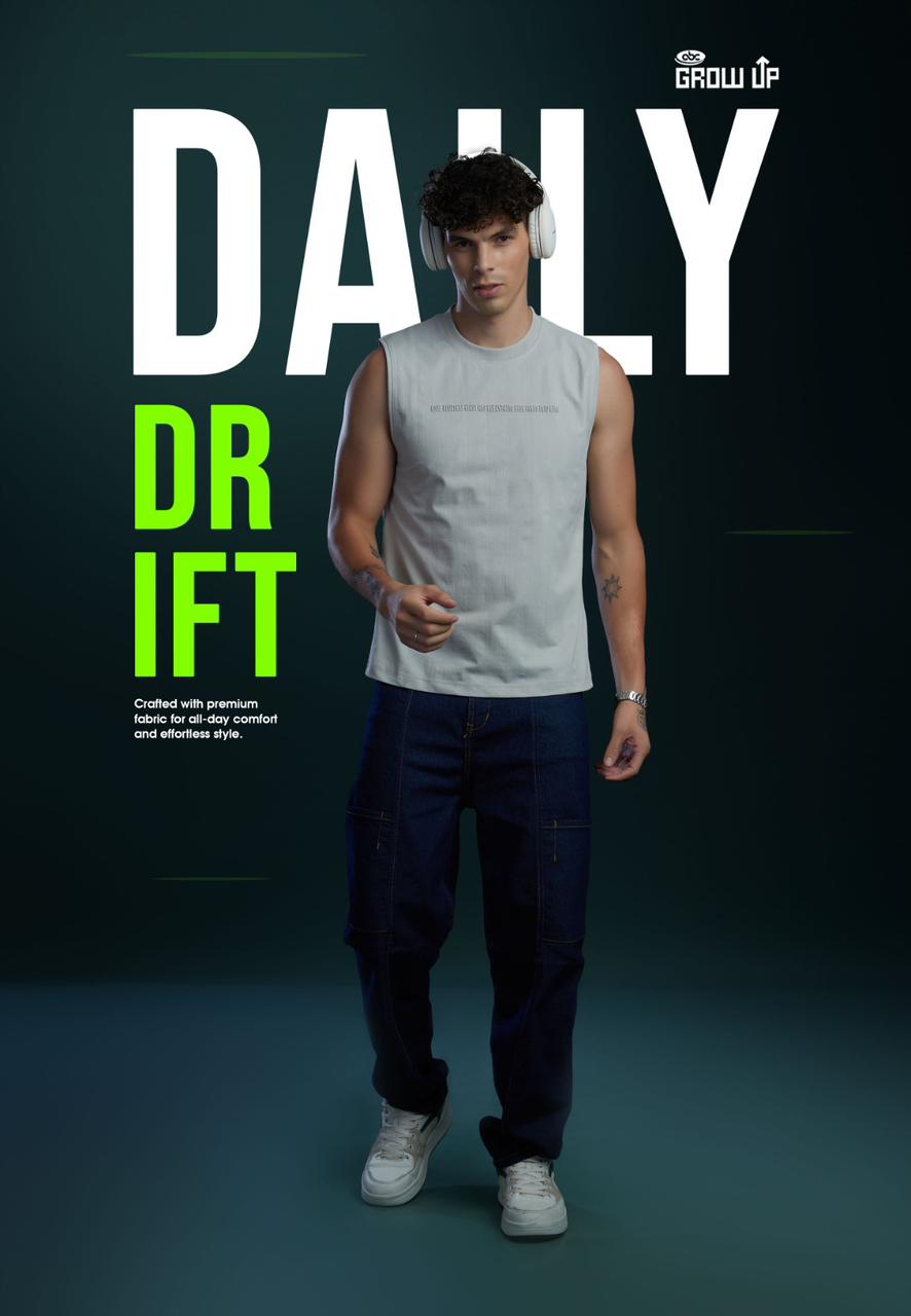 R 1568 Growup Interlock Knit Mens Sando Wholesaler