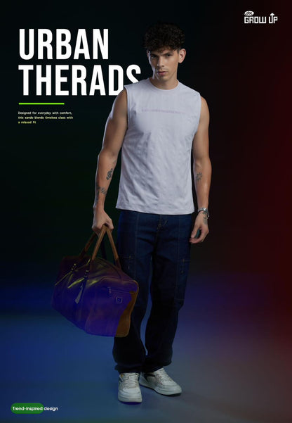 R 1568 Growup Interlock Knit Mens Sando Wholesaler