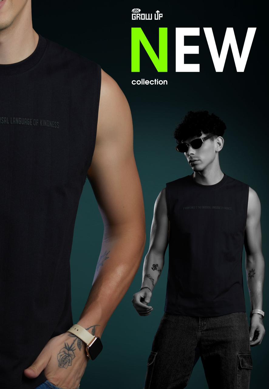 R 1568 Growup Interlock Knit Mens Sando Wholesaler