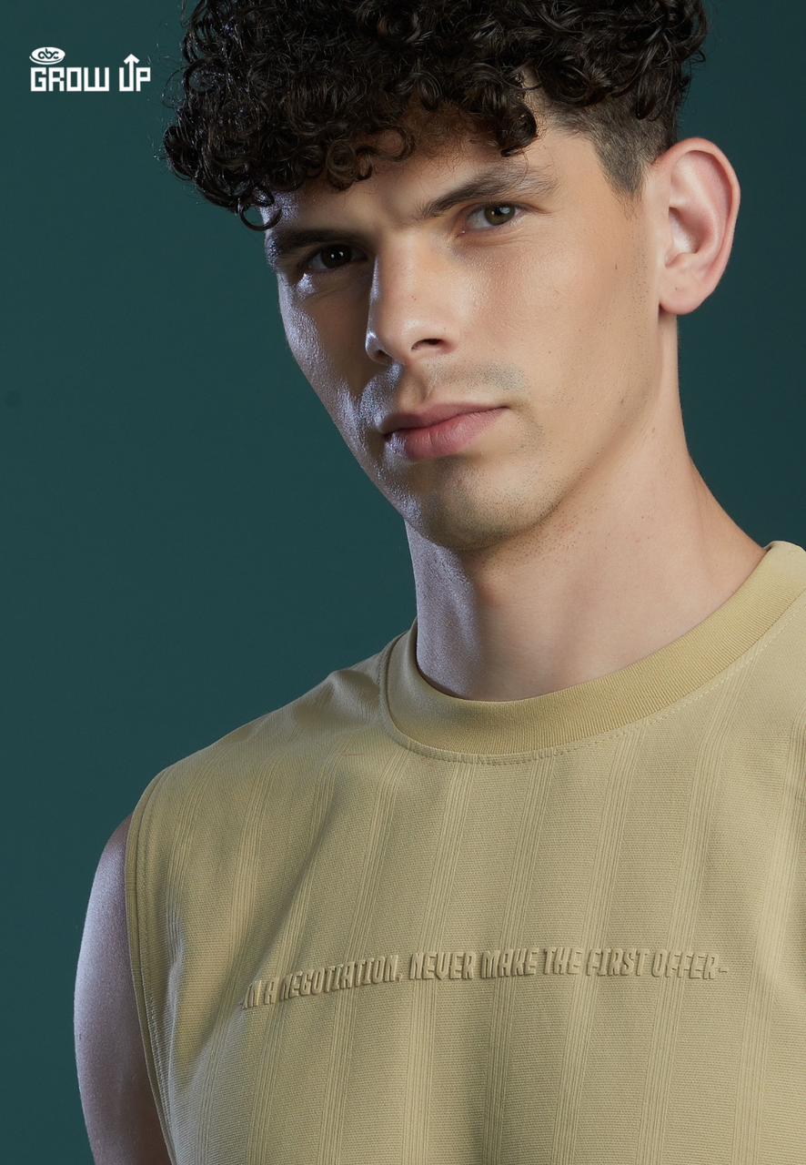 R 1568 Growup Interlock Knit Mens Sando Wholesaler
