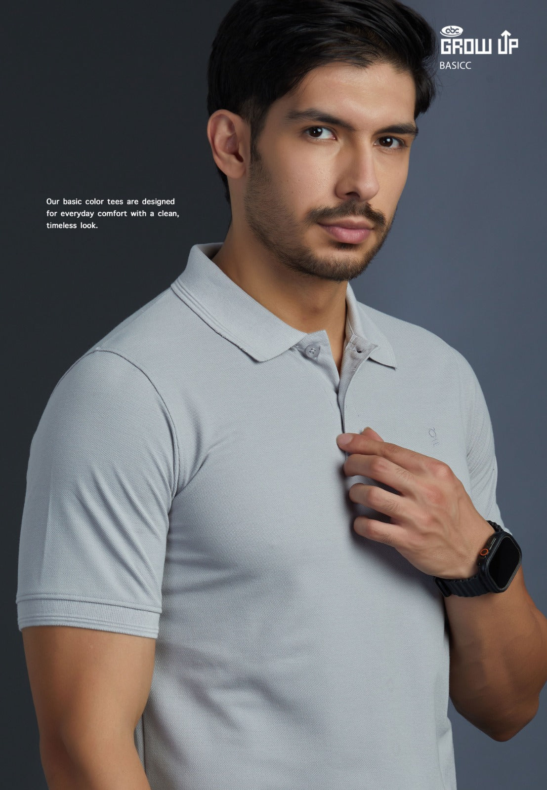 R 1581 Polo Growup Matty Mens Tshirts Wholesale