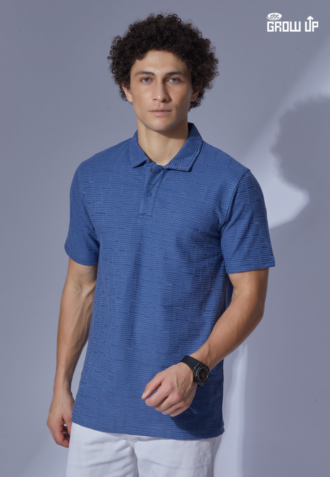 R 1582 Polo Growup Knit Mens Tshirts Manufacturer Gujarat
