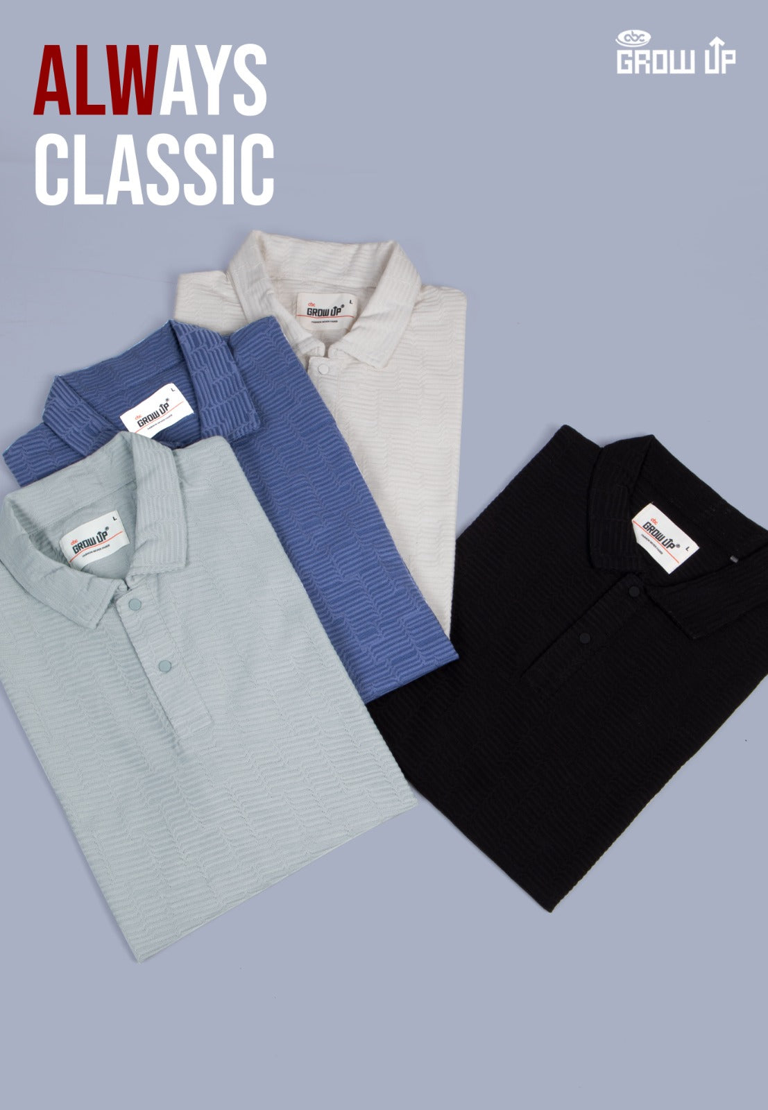 R 1582 Polo Growup Knit Mens Tshirts Manufacturer Gujarat