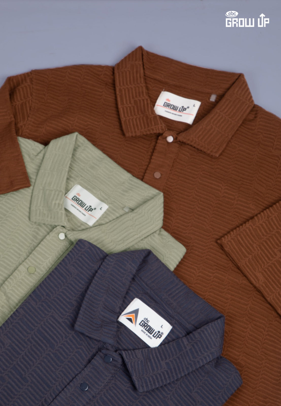R 1582 Polo Growup Knit Mens Tshirts Manufacturer Gujarat