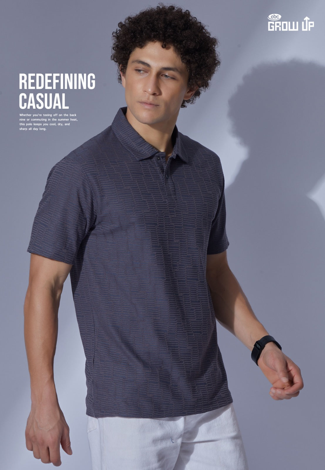 R 1582 Polo Growup Knit Mens Tshirts Manufacturer Gujarat