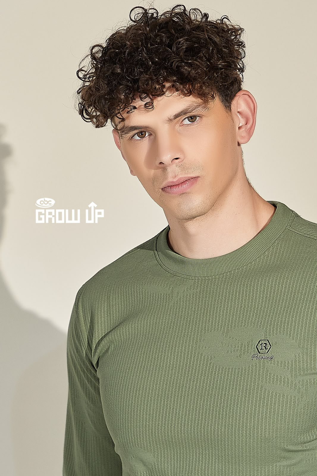R 1598 Hand Rib Growup Knit Mens Tshirts Exporter Ahmedabad