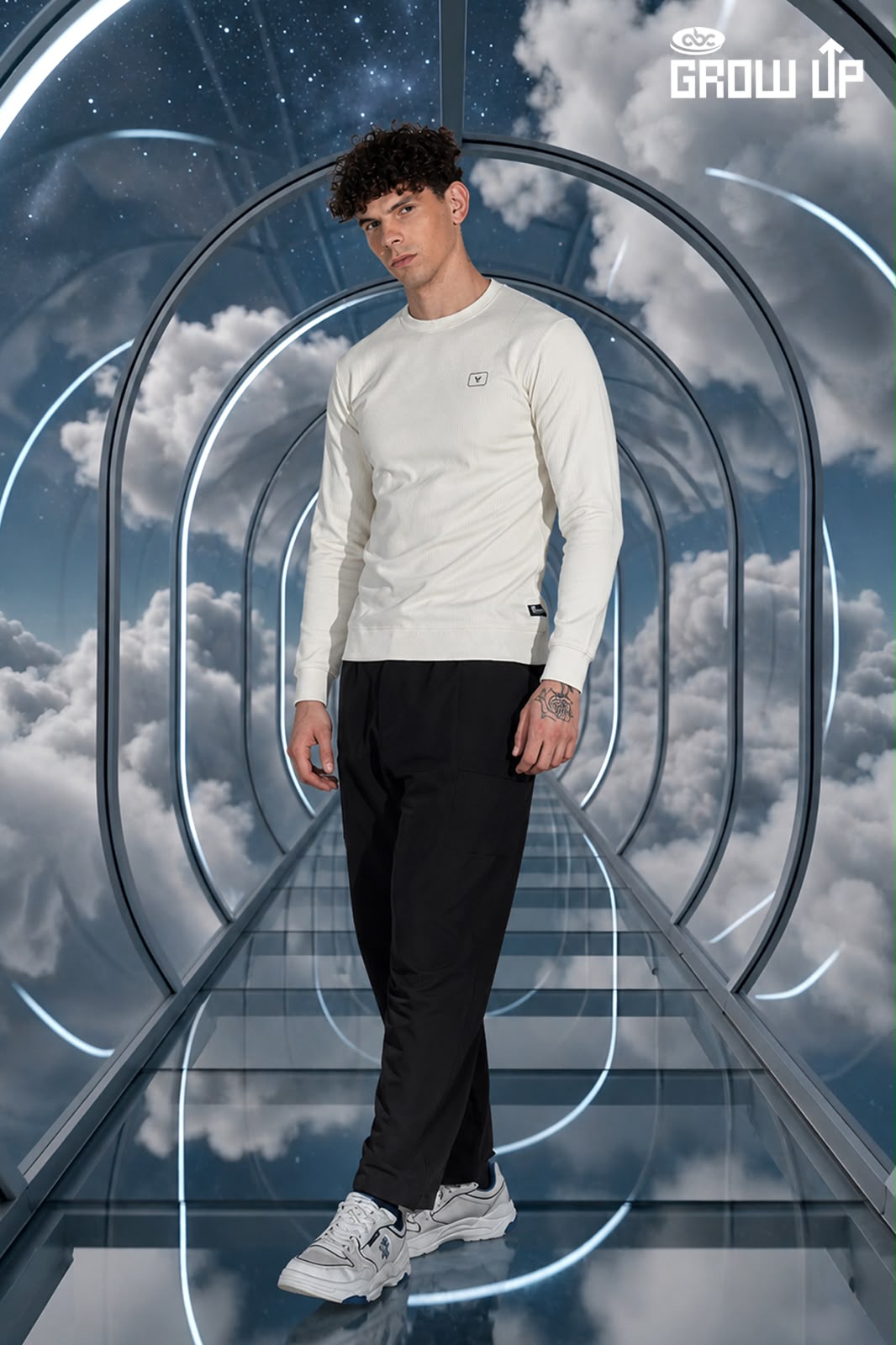 R 1598 Hand Rib Growup Knit Mens Tshirts Exporter Ahmedabad