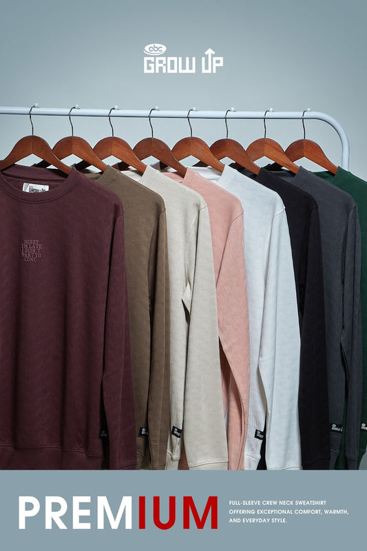 R 1614 Full Sleeves Growup Knit Mens Tshirts Supplier Gujarat