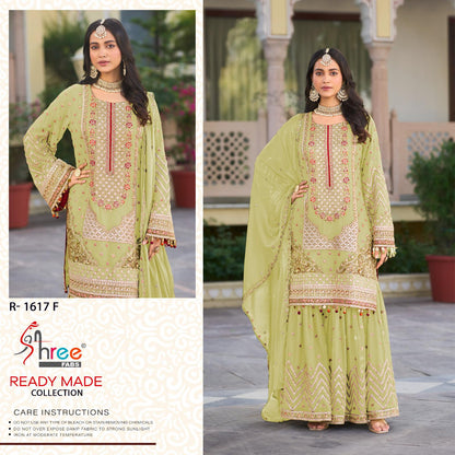 R 1617 Efgh Shree Fabs Chinon Pakistani Readymade Suits Exporter Ahmedabad