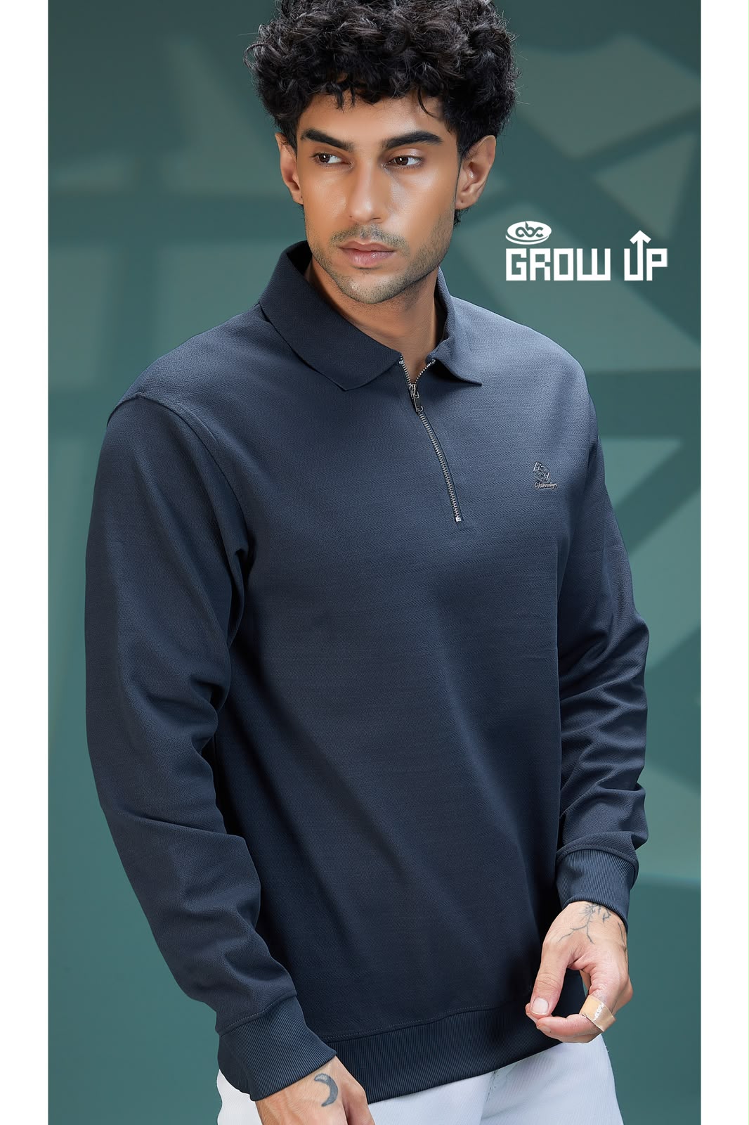 R 1617 Full Sleeves Growup Imported Mens Tshirts Wholesaler Ahmedabad