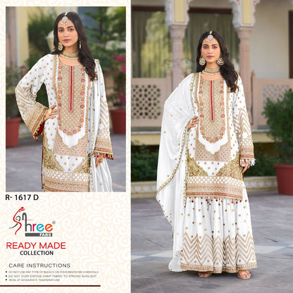 R 1617 Shree Fabs Chinon Pakistani Readymade Suits Manufacturer Gujarat