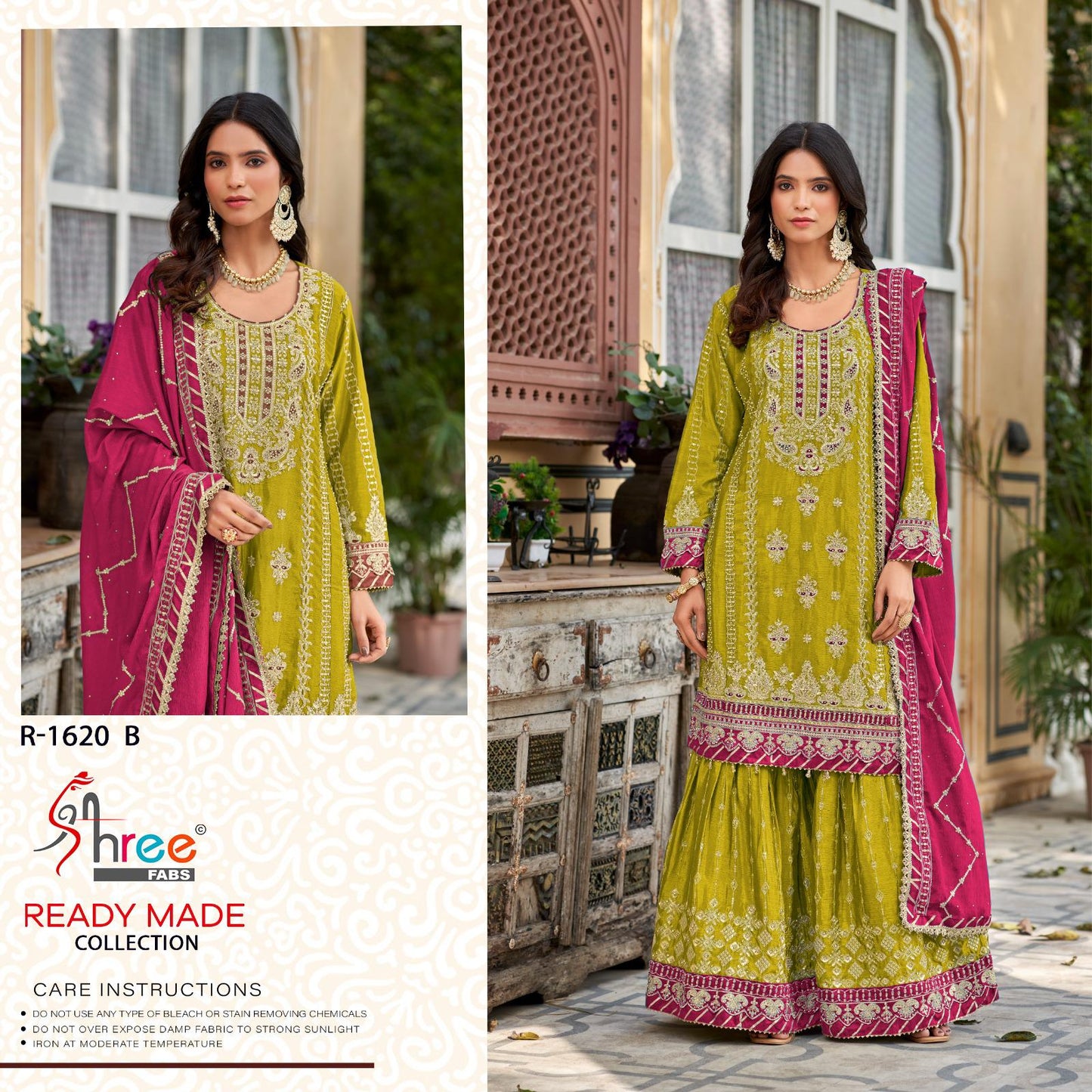 R 1620 Shree Fabs Chinon Pakistani Readymade Suits Exporter Ahmedabad