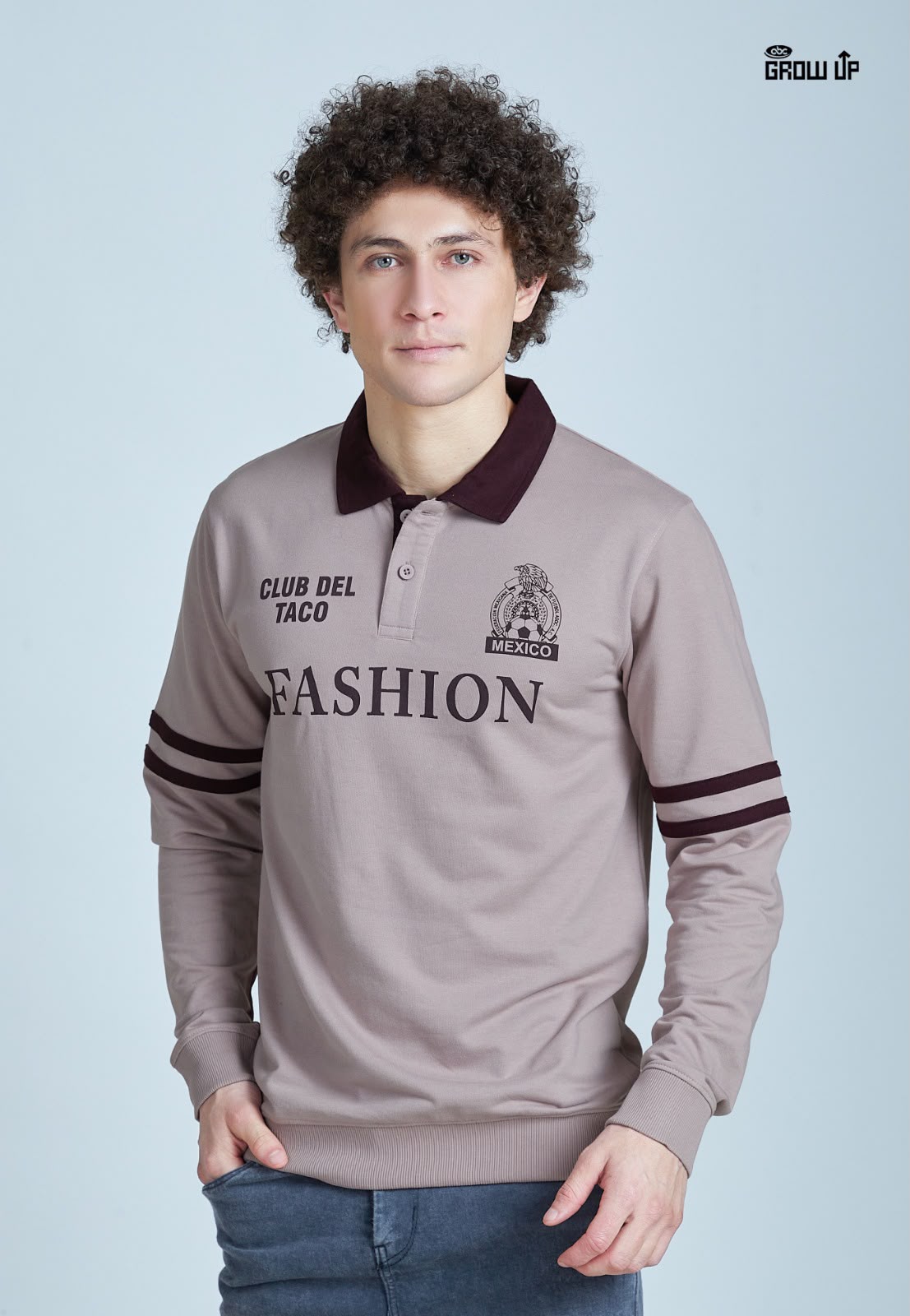 R 1626 Full Sleeves Growup Cotton Looper Mens Tshirts Wholesaler Ahmedabad