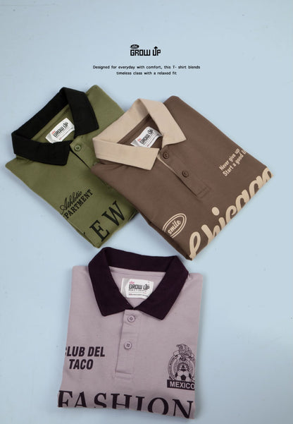 R 1626 Full Sleeves Growup Cotton Looper Mens Tshirts Wholesaler Ahmedabad
