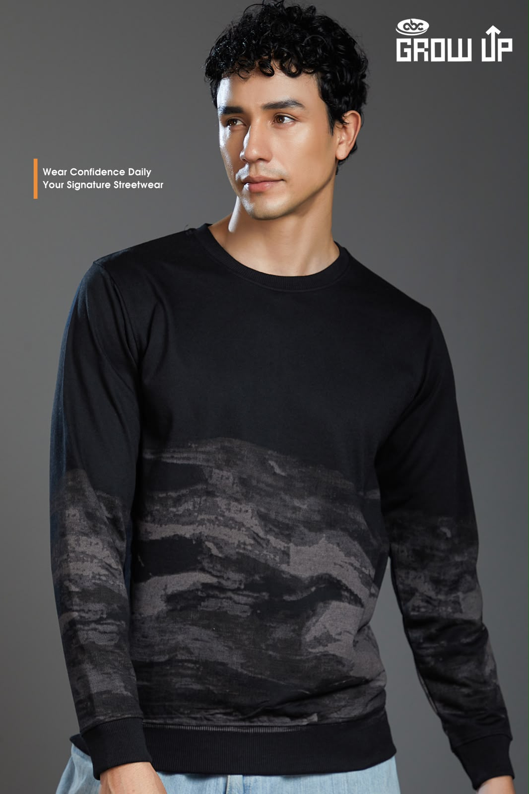 R 1628 Full Sleeves Growup Imported Mens Tshirts Supplier Gujarat