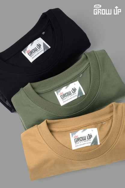 R 1628 Full Sleeves Growup Imported Mens Tshirts Supplier Gujarat