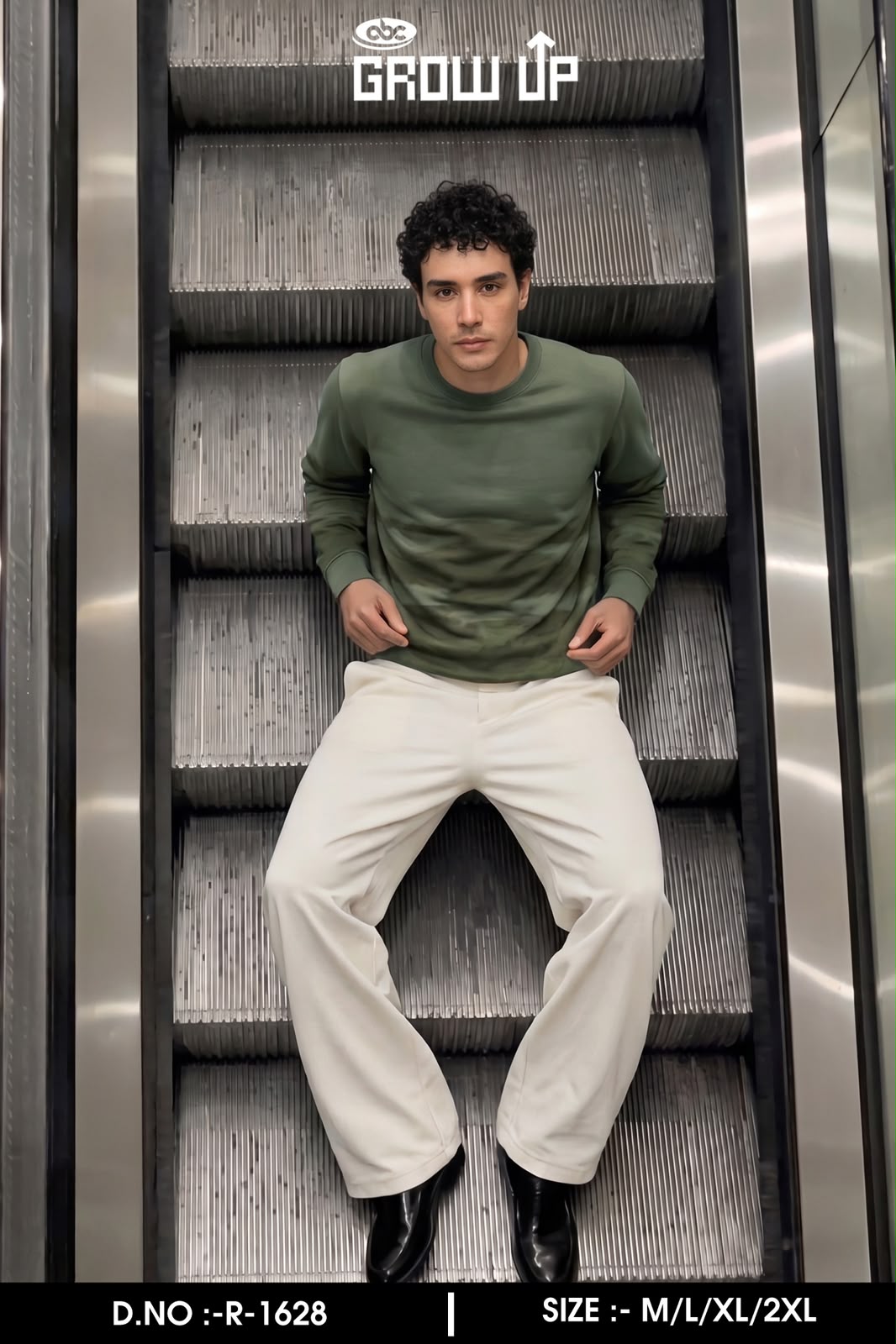 R 1628 Full Sleeves Growup Imported Mens Tshirts Supplier Gujarat