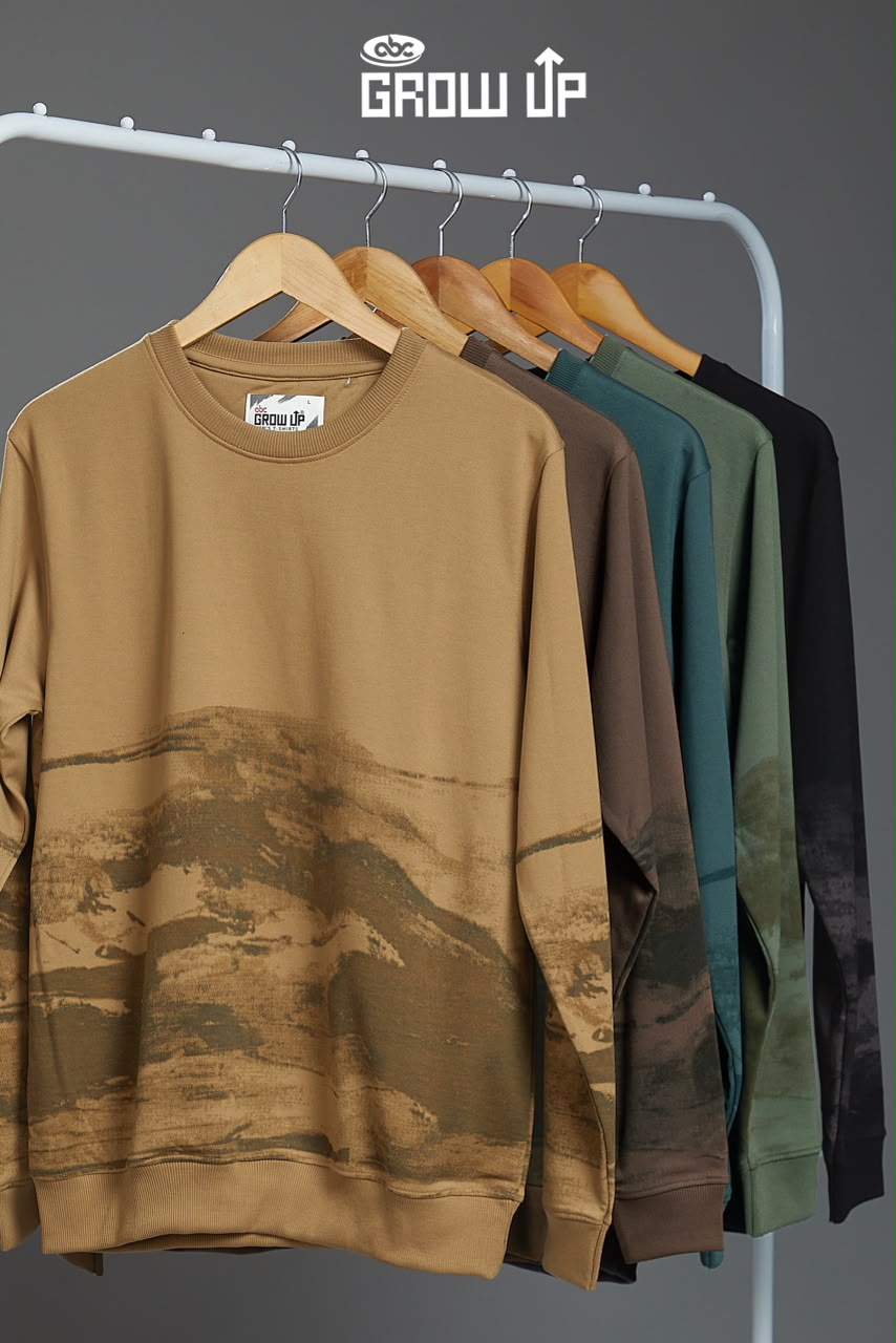 R 1628 Full Sleeves Growup Imported Mens Tshirts Supplier Gujarat