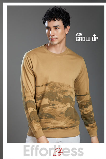 R 1628 Full Sleeves Growup Imported Mens Tshirts Supplier Gujarat