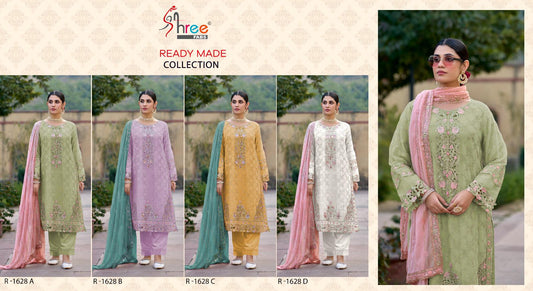 R 1628 Shree Fabs Ragga Pakistani Readymade Suits Exporter Ahmedabad