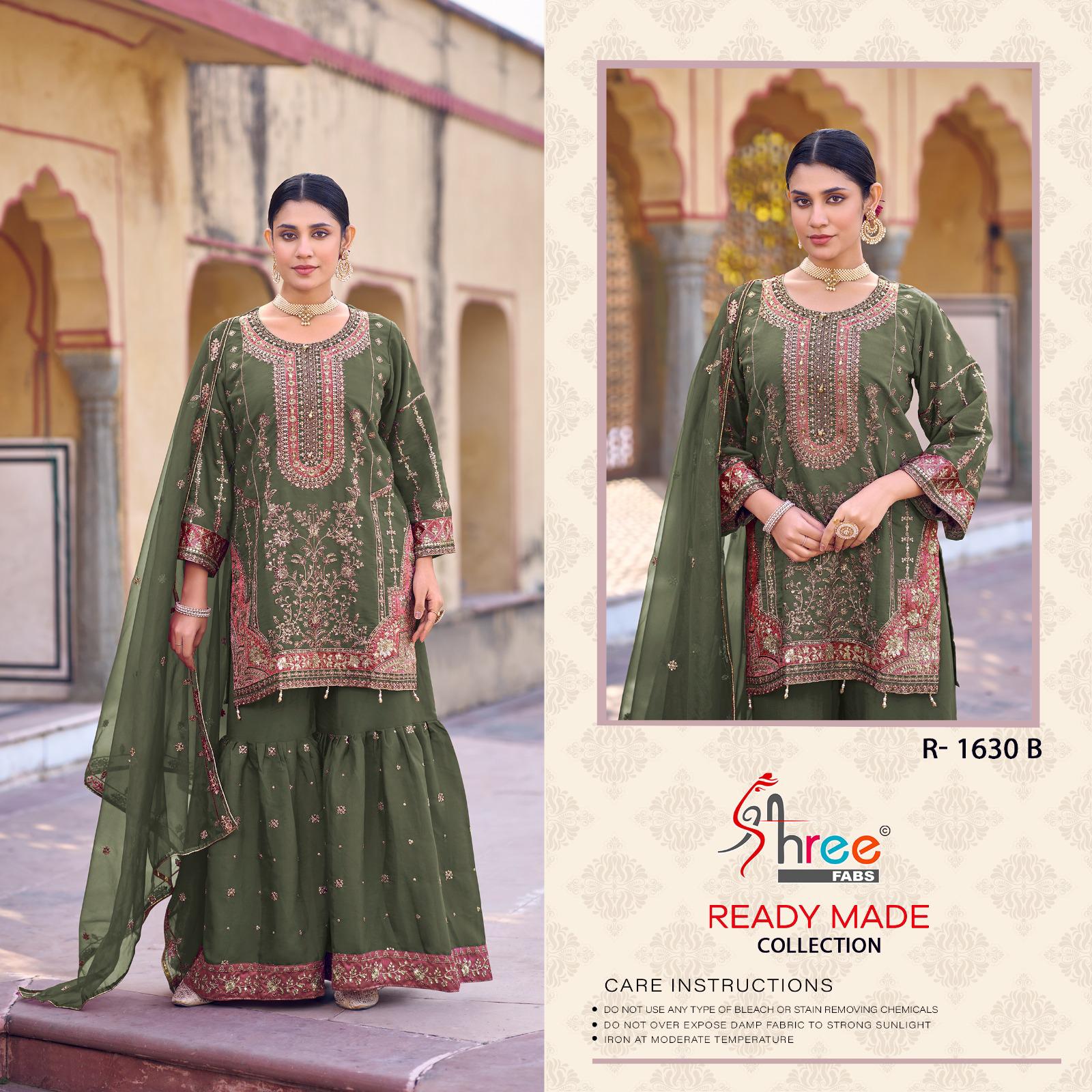 R 1630 Shree Fabs Slub Pakistani Readymade Suits Supplier Ahmedabad