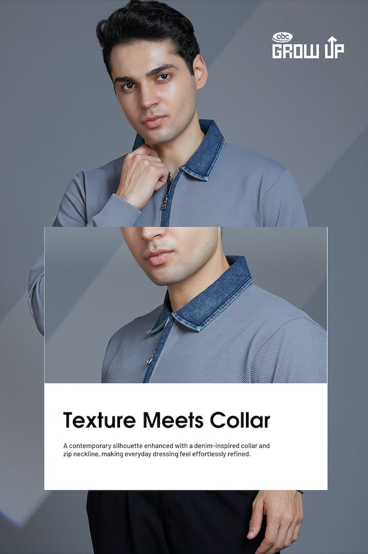 R 1647 Denim Growup Interlock Mens Tshirts Exporter India
