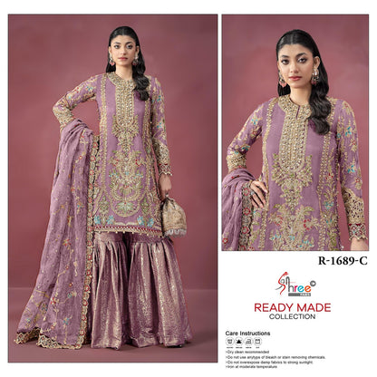 R 1689 Shree Fabs Viscose Pakistani Readymade Suits Exporter