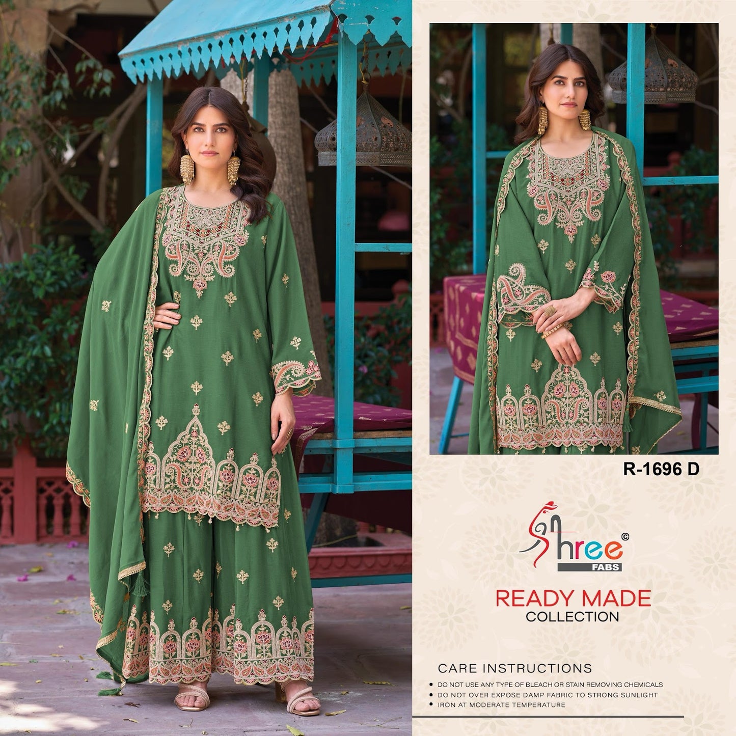 R 1696 Abcd Shree Fabs Chinon Pakistani Readymade Suits Manufacturer Ahmedabad