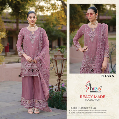 R 1705 Shree Fabs Silk Pakistani Readymade Suits Supplier