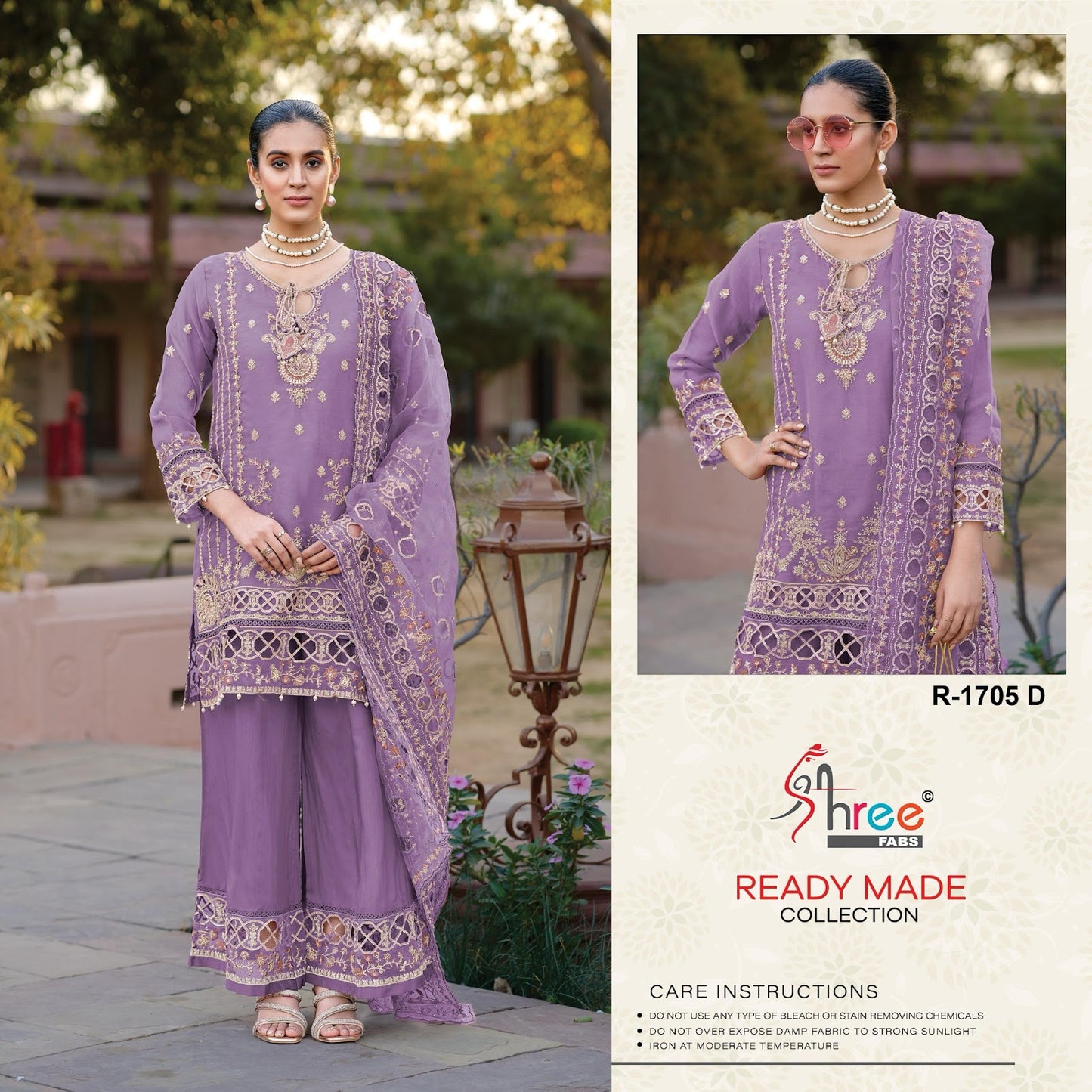 R 1705 Shree Fabs Silk Pakistani Readymade Suits Supplier