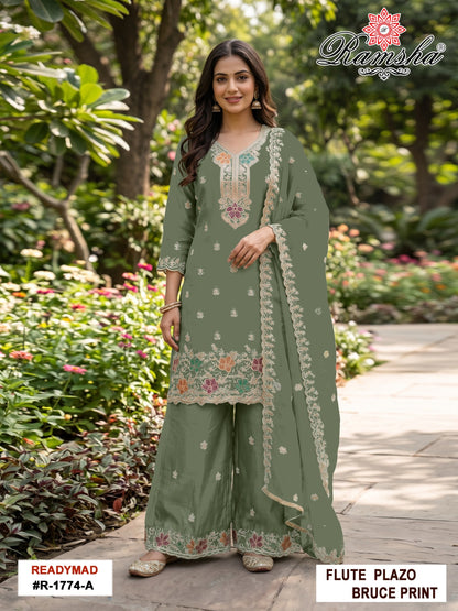 Serinda S5346 Ganga Wool Pashmina Suits Wholesale