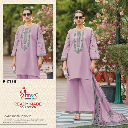R 1781 Shree Fabs Cambric Cotton Pakistani Readymade Suits Wholesale Price