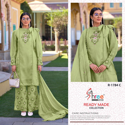 R 1784 Shree Fabs Crush Pakistani Readymade Suits Supplier