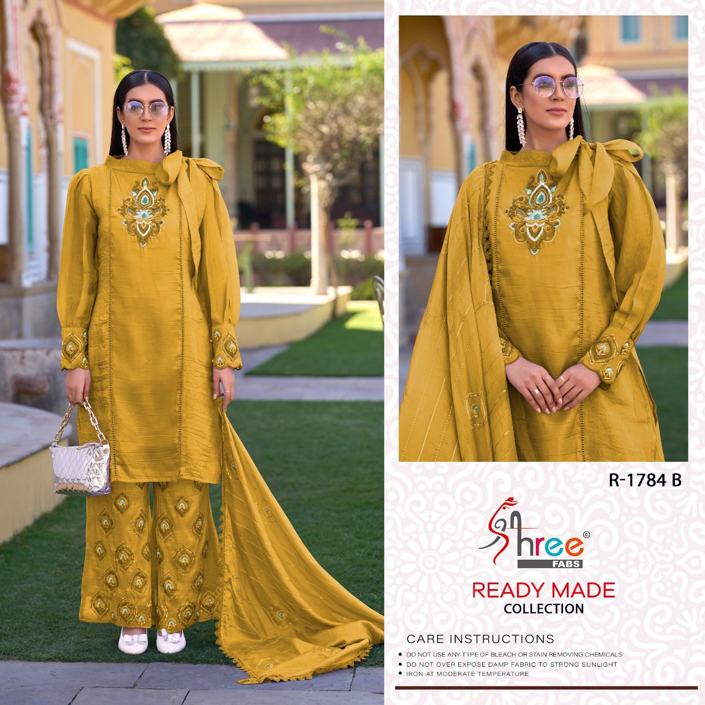 R 1784 Shree Fabs Crush Pakistani Readymade Suits Supplier