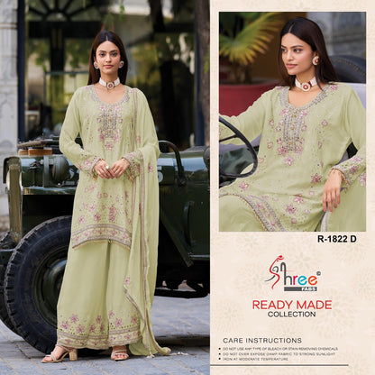 R 1822 Shree Fabs Airtex Pakistani Readymade Suits Supplier Gujarat