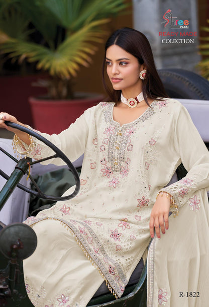 R 1822 Shree Fabs Airtex Pakistani Readymade Suits Supplier Gujarat